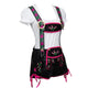 Embroidered Black Mini Ladies Leederhosen #Beer Costumes SA-BLL1210 Sexy Costumes and Beer Girl Costumes by Sexy Affordable Clothing