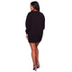 Round Neck Long Sleeve Loose Sweats #Tops #Black #Sweats SA-BLL638-1 Women's Clothes and Blouses & Tops by Sexy Affordable Clothing