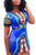 Traditional African Print Short Sleeve Slim DressSA-BLL27931 Fashion Dresses and Mini Dresses by Sexy Affordable Clothing