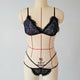 Dawn Lace Lingerie #Black #Two Piece SA-BLL3057 Sexy Lingerie and Bra and Bikini Sets by Sexy Affordable Clothing