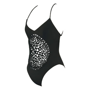 Cut Out Monokini Crochet Swimsuit #Black SA-BLL32605-2 Sexy Swimwear and Bikini Swimwear by Sexy Affordable Clothing
