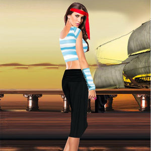 Short Sleeve Pirate Halloween Costume #Costumes SA-BLL1007 Sexy Costumes and Pirate by Sexy Affordable Clothing