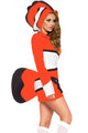 Cozy Orange Fish Costumes  SA-BLL15324 Sexy Costumes and Sailors and Sea by Sexy Affordable Clothing