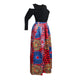 African Print Thicken Long Sleeve Blouse and Long Skirt #Long Sleeve #Two Piece #Print #Dashiki #African SA-BLL2435-8 Sexy Clubwear and Skirt Sets by Sexy Affordable Clothing