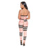 Lattice Straps Colorful Checks Jumpsuit #Straps #Lattice