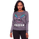 Rooom Grey Graphic Sweater Top #Top #Grey SA-BLL635-1 Women's Clothes and Blouses & Tops by Sexy Affordable Clothing