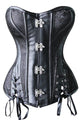 Black Leather Sexy Corset  SA-BLL42693 Sexy Lingerie and Corsets and Garters by Sexy Affordable Clothing