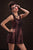 Ladyâ€™s Red Shimmer Metallic Foil Flared Tank Dress Clubwear Ball  SA-BLL2513 Sexy Clubwear and Club Dresses by Sexy Affordable Clothing