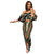 Fashion Bateau Neck Striped Green Two-piece Set #Short Sleeve #Two Piece #Striped SA-BLL282640 Sexy Clubwear and Pant Sets by Sexy Affordable Clothing