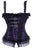 Black/Purple Corset  SA-BLL4248-1 Sexy Lingerie and Corsets and Garters by Sexy Affordable Clothing