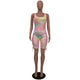 Sexy Colorful Lace-Up Tight Short Rompers #Lace-Up SA-BLL55529 Women's Clothes and Jumpsuits & Rompers by Sexy Affordable Clothing
