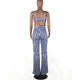 Casual V Neck Striped One-piece Jumpsuits #V Neck #Striped SA-BLL55523-1 Women's Clothes and Jumpsuits & Rompers by Sexy Affordable Clothing