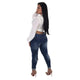 Washing Out Ripped Denim Bib Pants with Beads #Jumpsuit #Sling SA-BLL55430 Women's Clothes and Jumpsuits & Rompers by Sexy Affordable Clothing