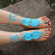 Blue Beach Fashion Crochet Barefoot Sandals  SA-BLL98002-3 Accessories and Sexy Anklets by Sexy Affordable Clothing