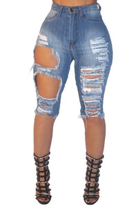 Khloe's Jean Shorts  SA-BLL535 Women's Clothes and Jeans by Sexy Affordable Clothing