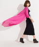 chiffon shirt sunscreen hollow cardigan -pink  SA-BLL3774-4 Sexy Swimwear and Cover-Ups & Beach Dresses by Sexy Affordable Clothing