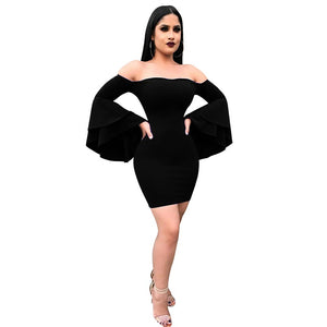 Off The Shoulder Ruffle Dress #Ruffles SA-BLL27734-1 Fashion Dresses and Mini Dresses by Sexy Affordable Clothing