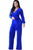 Belted Long Sleeves JumpsuitSA-BLL55283-1 Women's Clothes and Jumpsuits & Rompers by Sexy Affordable Clothing