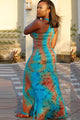 Sleeveless Cotton Print Maxi Dress  SA-BLL51280 Fashion Dresses and Maxi Dresses by Sexy Affordable Clothing