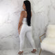 Curiosity Side Bra Top And Lace Up Pant Set #Straps #Lace Up SA-BLL282787-2 Sexy Clubwear and Pant Sets by Sexy Affordable Clothing