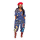 Euramerican Cartoon Printing One-piece Jumpsuits #Denim #Print SA-BLL55507-1 Women's Clothes and Jumpsuits & Rompers by Sexy Affordable Clothing