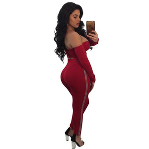 Carrie Criss Cross Off the Shoulder Legging Set #Off Shoulder SA-BLL2201-3 Sexy Clubwear and Pant Sets by Sexy Affordable Clothing