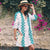 Mykonos Kaftan Tunic Top or Beach Cover Up #Kaftan #Embroidered #Tunic SA-BLL38521-2 Sexy Swimwear and Cover-Ups & Beach Dresses by Sexy Affordable Clothing