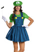 Womens Luigi Dress Costume