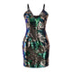 V Neck Work Your Body Sequin Dress #V Neck #Sling SA-BLL2194-1 Fashion Dresses and Mini Dresses by Sexy Affordable Clothing