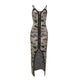 Camouflage Zipper Straps Dress #Zipper #Camo #Straps SA-BLL51495 Fashion Dresses and Maxi Dresses by Sexy Affordable Clothing