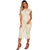 Knit Short Sleeves Maxi Cover Up Dress #Cover Up #Short Sleeve #Round Neck SA-BLL51190-1 Fashion Dresses and Maxi Dresses by Sexy Affordable Clothing