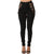 High Rise Skinny Jeans with Side Strap Up #Black #Jeans SA-BLL601-1 Women's Clothes and Jeans by Sexy Affordable Clothing