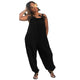 Wide Straps Lazy Jumpsuits #Sleeveless #Straps SA-BLL55593-1 Women's Clothes and Jumpsuits & Rompers by Sexy Affordable Clothing