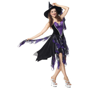 Halloween Costumes Deguisement Sexy Witch Costume #Black #Purple #Costumes SA-BLL1197 Sexy Costumes and Witch Costumes by Sexy Affordable Clothing