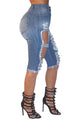 Khloe's Jean Shorts  SA-BLL535 Women's Clothes and Jeans by Sexy Affordable Clothing
