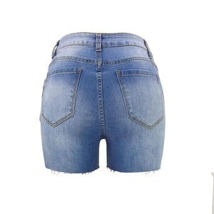 High Waist Fringe Denim Shorts #High Waist #Denim #Short SA-BLL685 Women's Clothes and Jeans by Sexy Affordable Clothing