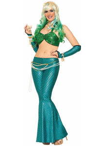 Green and Blue Mermaid Costume Set  SA-BLL15386-1 Sexy Costumes and Sailors and Sea by Sexy Affordable Clothing