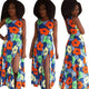 Flower Printed Maxi Dress  SA-BLL51336 Fashion Dresses and Maxi Dresses by Sexy Affordable Clothing