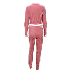 Women's Tracksuit Bomber Jacket and Pants #Long Sleeve #Tracksuit SA-BLL2200-1 Sexy Clubwear and Pant Sets by Sexy Affordable Clothing