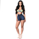 High Waist Short Jeans #High Waist #Denim #Short SA-BLL683-1 Women's Clothes and Jeans by Sexy Affordable Clothing