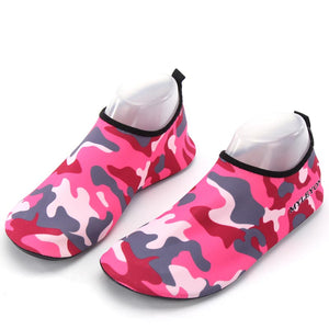 Camouflage Beach Swim Shoes #Pink #Beach Shoes #Swim Shoes SA-BLTY0813-1 Sexy Swimwear and Swim Shoes by Sexy Affordable Clothing