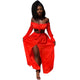 Monroe Yellow Off The Shoulder Skirt Set #Red #Two Pieces #Off The Shoulder SA-BLL282693-2 Sexy Clubwear and Skirt Sets by Sexy Affordable Clothing