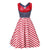 1950s Vintage Retro Dress #Red SA-BLL36193 Fashion Dresses and Skater & Vintage Dresses by Sexy Affordable Clothing