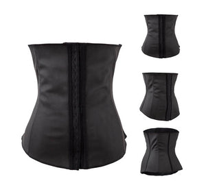 100% Latex Black Steel Boned Corset  SA-BLL42634 Sexy Lingerie and Corsets and Garters by Sexy Affordable Clothing