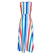 Patchwork Striped Multicolor Ankle Length Dress #Sleeveless #Striped SA-BLL51468 Fashion Dresses and Maxi Dresses by Sexy Affordable Clothing