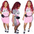 Motorsport Mini Dress (HUSTLE) Pink #Hustle #Motorsport SA-BLL2186-2 Fashion Dresses and Mini Dresses by Sexy Affordable Clothing