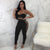 Curiosity Side Bra Top And Lace Up Pant Set #Straps #Lace Up SA-BLL282787-4 Sexy Clubwear and Pant Sets by Sexy Affordable Clothing