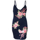 Royal Blue Embroidery Flower Straps Dress #Black #Print #Strap #Embroidery SA-BLL282542 Sexy Clubwear and Club Dresses by Sexy Affordable Clothing