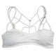 Sexy Strappy Front Bra #White #Sports Bra SA-BLL3011-4 Women's Clothes and Sports Bra by Sexy Affordable Clothing