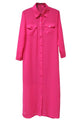 chiffon shirt sunscreen hollow cardigan -pink  SA-BLL3774-4 Sexy Swimwear and Cover-Ups & Beach Dresses by Sexy Affordable Clothing